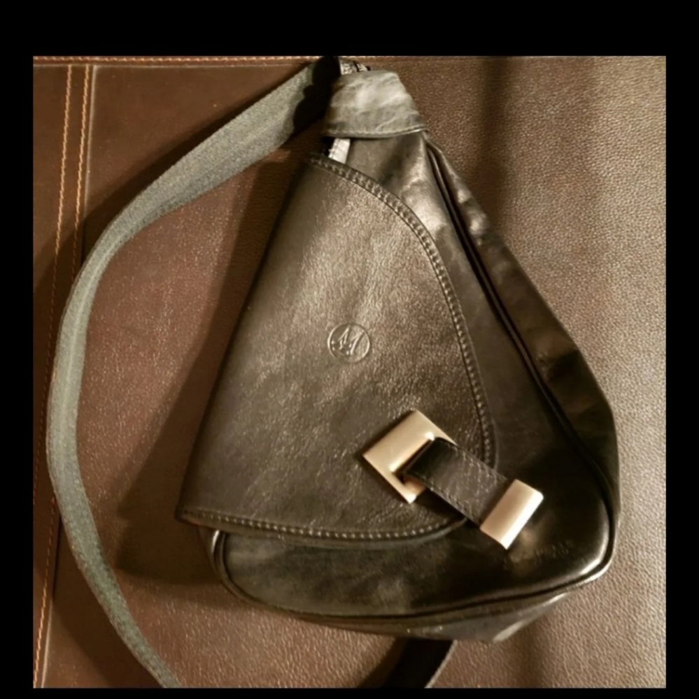 Handmade Italian Sling Backpack Purse